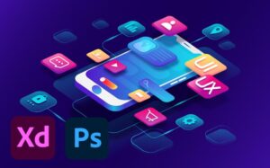 App Icon Design and UI-UX Design with Adobe XD, Photoshop